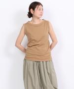 50/2ソフト天竺　ノースリーブトップス/タンクトップ
