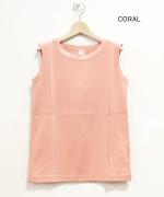 50/2ソフト天竺　ノースリーブトップス/タンクトップ