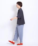 トロワ天竺　ワイドTシャツ