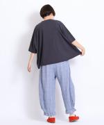 トロワ天竺　ワイドTシャツ