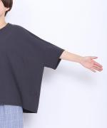 トロワ天竺　ワイドTシャツ