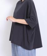 トロワ天竺　ワイドTシャツ