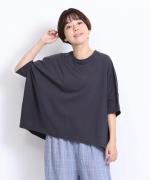 トロワ天竺　ワイドTシャツ