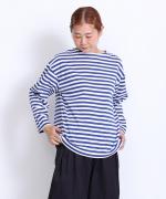 トロワ天竺ボーダー　バスクT