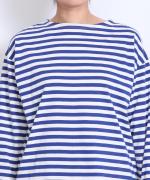 トロワ天竺ボーダー　バスクT