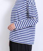 トロワ天竺ボーダー　バスクT