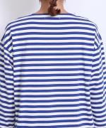 トロワ天竺ボーダー　バスクT