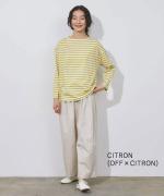 トロワ天竺ボーダー　バスクT