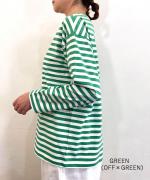 トロワ天竺ボーダー　バスクT