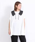 キャトルコットン　フレアプルオーバー