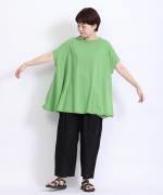 キャトルコットン　フレアプルオーバー