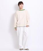 basic裏毛 ワイドプルオーバー