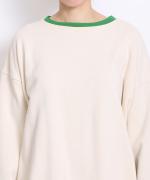 basic裏毛 ワイドプルオーバー