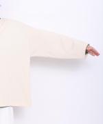 basic裏毛 ワイドプルオーバー