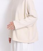 basic裏毛 ワイドプルオーバー