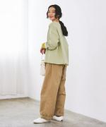 basic裏毛 ワイドプルオーバー