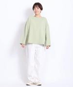 basic裏毛 ワイドプルオーバー