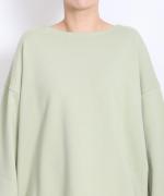 basic裏毛 ワイドプルオーバー