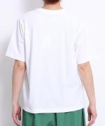 ドライコットン天竺 ロゴT