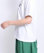 ドライコットン天竺 ロゴT