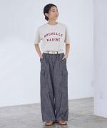 ドライコットン天竺 ロゴT