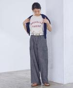 ドライコットン天竺 ロゴT