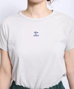 キャトルコットン　フレンチロゴT(pate a choux)