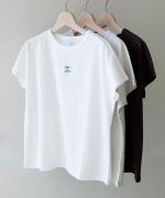 キャトルコットン　フレンチロゴT(pate a choux)