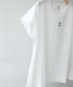 キャトルコットン　フレンチロゴT(pate a choux)