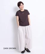 キャトルコットン　フレンチロゴT(pate a choux)