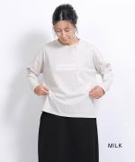 トロワ天竺　プレーンロンTロゴ(PAYSAGE ENNEIGE)