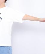 ドライコットン天竺　ロゴT(OUR HOLIDAY)