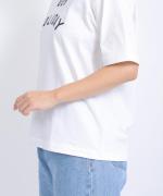 ドライコットン天竺　ロゴT(OUR HOLIDAY)