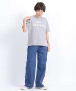 ドライコットン天竺　ロゴT(OUR HOLIDAY)