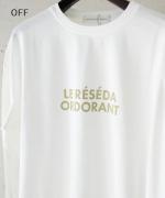 トロワ天竺 プレーンロンT　ロゴ