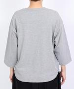 ドライコットン天竺　フットボールロゴT