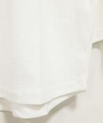 ドライコットン天竺　フットボールロゴT