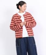 ヴァン天竺ボーダー　2wayカーディガン