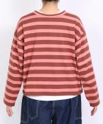 ヴァン天竺ボーダー　2wayカーディガン