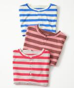 ヴァン天竺ボーダー　2wayカーディガン