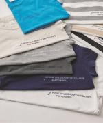 ふわふわ天竺プリント　フレンチスリーブ