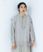 ウールブレンド ベスト