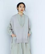 ウールブレンド ベスト