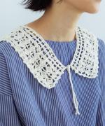 Crochet collar 2wayクロッシェカラー