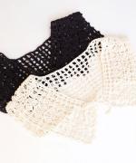 Crochet collar 2wayクロッシェカラー