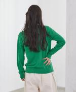 ムーコットン クルーネック