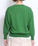 ハイツイストコットン　長袖カーディガン