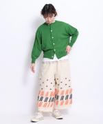 ハイツイストコットン　長袖カーディガン