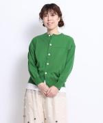 ハイツイストコットン　長袖カーディガン