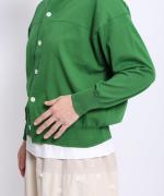 ハイツイストコットン　長袖カーディガン